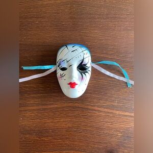 Vintage mini ceramic mask